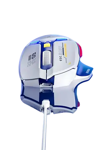 Мышь INPHIC IN9 White-Blue - фото 3