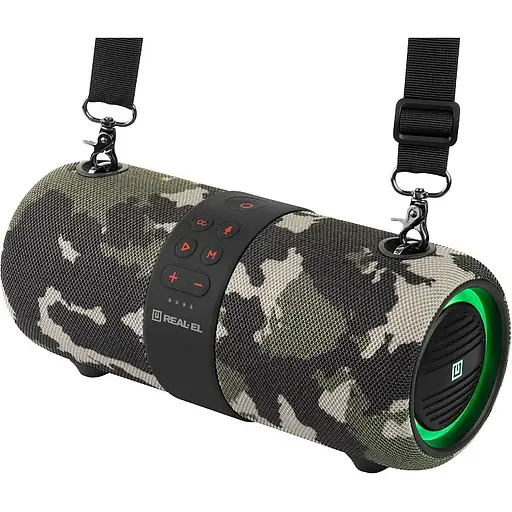 Портативна акустика Real-El X-733 Camo (EL121600020) [134900] - фото 9