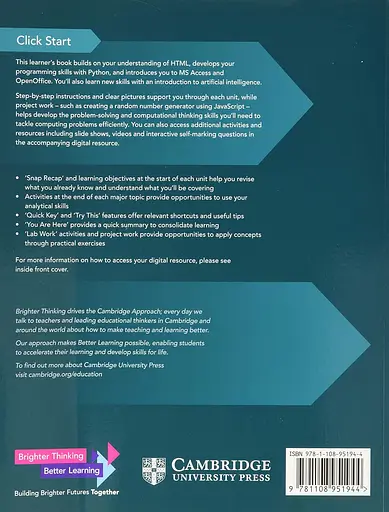 Click Start. International Edition Learner's Book 8 with Digital Access (1 Year) - фото 2