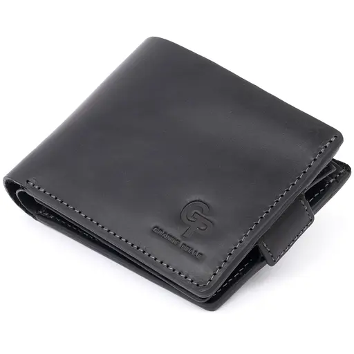 Кожаный портмоне Grande Pelle 9х11.5х3 см acs0015035 - фото 1