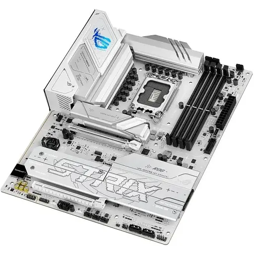 Материнська плата Asus Rog Strix B860-A Gaming WIFI s1851 B860 4xDDR5 M.2 DP HDMI USB Type-C Wi-Fi BT ATX білий - фото 7