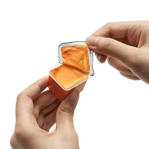 Набор гуашевых красок Jelly Cup 18×30 мл розовый пластиковый пенал HIMI - фото 4