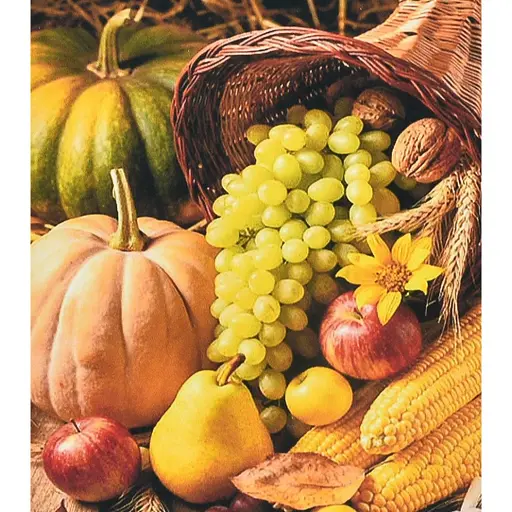 Алмазна мозаїка Осінній врожай Strateg SK88252 40х50 см - фото 1