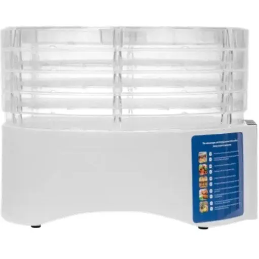 Дегидратор сушилка для продуктов овощей грибов фруктов 520 Вт Zelmer ZFD 1005 - фото 1