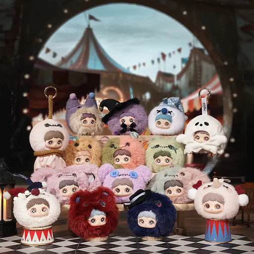 Колекційна м'яка іграшка з кільцем Pop Top Hi Toy серії MayMei - Шалений цирк - фото 4