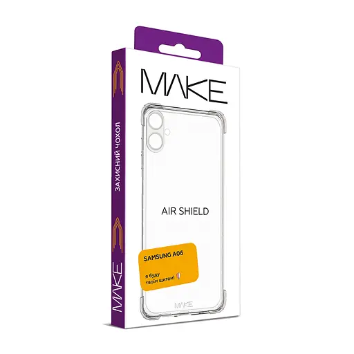 Чохол Make Samsung A06 AirShield - фото 3