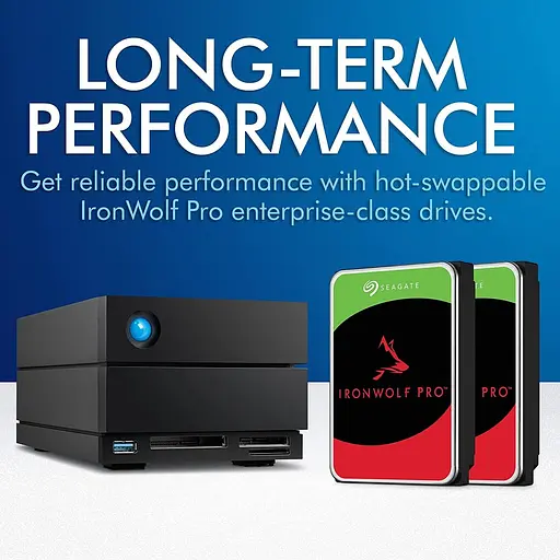 Зовнішній жорсткий диск LACIE 3.5" 20TB (STLG20000400) - фото 5