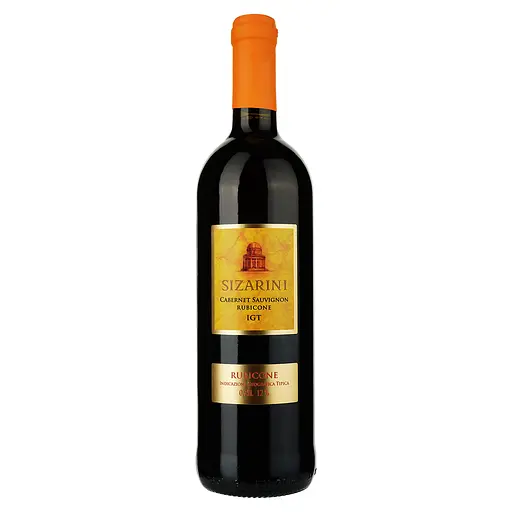 Вино Sizarini Cabernet Sauvignon Rubicone IGT, червоне, сухе, 0,75 л