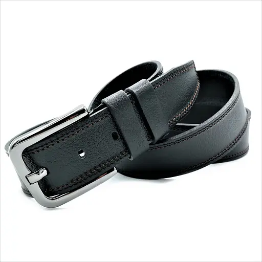 Ремінь шкіряний Le-Mon чоловічий 115-120х3,8 см acs0023708 - фото 3