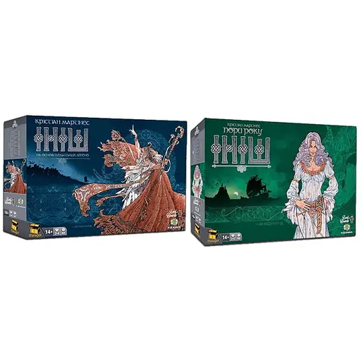 Настільна гра Lords of Boards Ініш з доповненням Пори року (укр.) (LOB2107UK+1) - фото 1