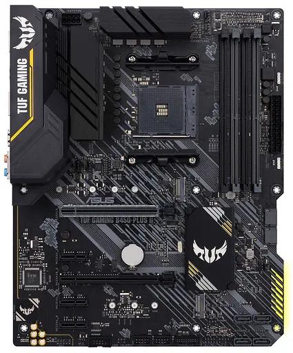 Материнская плата ASUS TUF Gaming B450-Plus II (TUF Gaming B450-Plus II) (Socket AM4, AMD B450, ATX) - фото 1