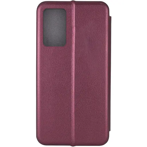 Кожаный чехол-книга Classy для Samsung Galaxy M35 5G Бордовый - фото 2