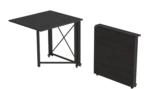 Стіл-книга трансформер Оріон 1 Ferrum-decor 750x810x730 Чорний метал ДСП Сосна Кембра 16 мм (FRD-104599) - фото 4