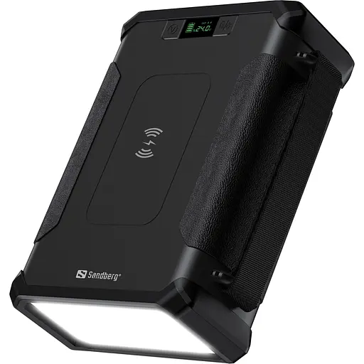 УМБ Sandberg Survivor 96000mAh DC84W PD USB-C60W Cigar Lighter 180W 2USB-A18W,Wireless LiFePo4 - фото 4