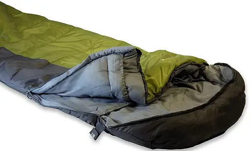Спальный мешок High Peak TR 300/0°C Dark Grey/Green Left (23019) - фото 5