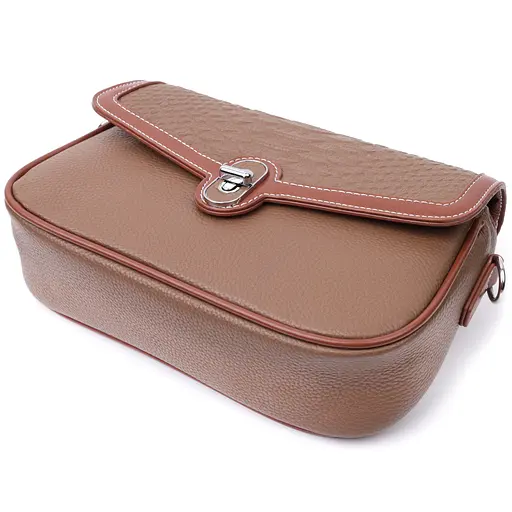 Кожаная женская сумка Vintage 24.5х15х7.5 см sum0026573 - фото 7