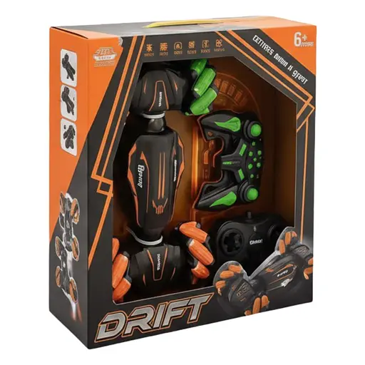 Радіокерований позашляховик 911-680 A-02 на роликових колесах з мелодіями та підсвіткою, Акумулятор 3.7V, Синій - фото 2