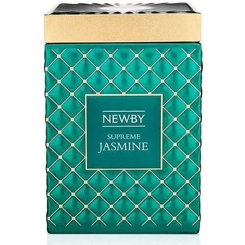 Чай зелений Newby Gourmet Supreme Jasmine ж / б 100 г - фото 1