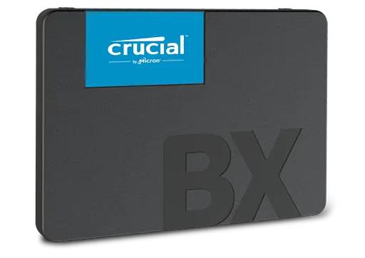 Твердотільний накопичувач 2Tb, Crucial BX500, SATA3, 2.5, 3D TLC, 540/500 MB/s (CT2000BX500SSD1) - фото 2