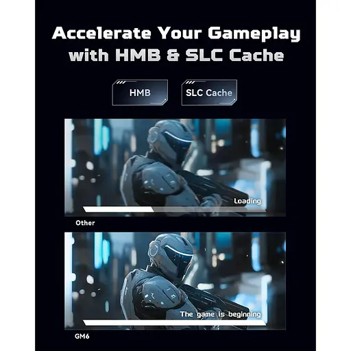 Накопитель SSD Acer Predator m.2 NVMe 4TB GM6 PCI Express 4.0 x4 (BL.9BWWR.135) - фото 9