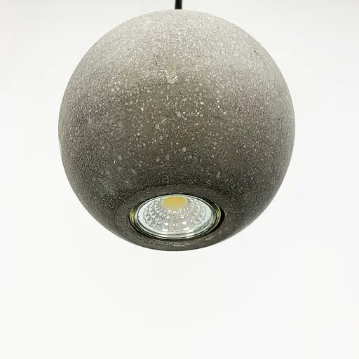 Підвіс MOON CONCRETE у вигляді сірої бетонної кулі Line.F MJ 169-100 GR - фото 5