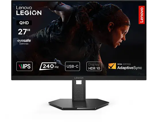 Монітор Lenovo 27" Legion 27QD-10 QHD IPS 240Hz (67D2UAC1UA) - фото 1