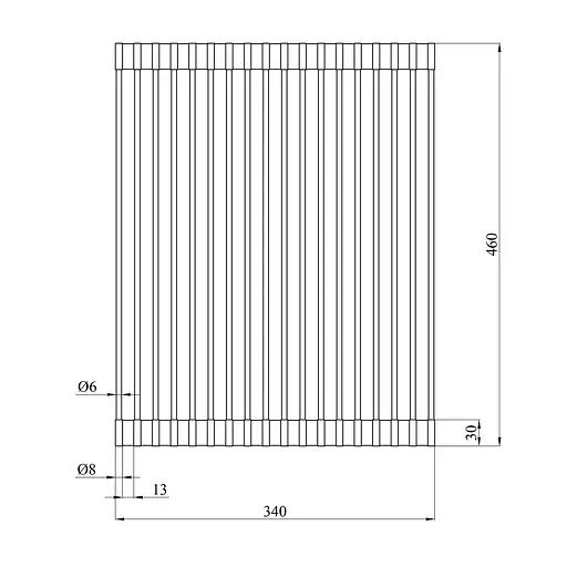 Сушилка для посуды Kroner KRP Matte - GRA4333-2 (CV028243) - фото 5