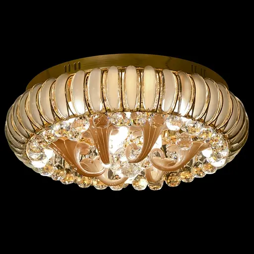 Люстра Brille торт стельова з підсвічуванням LED E14 40W G (BCL-390S/8) - фото 2