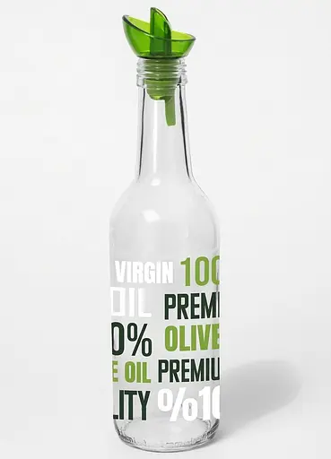 Пляшка для олії скло Herevin Organic Olive Oil 0.33 л (151134-086) - фото 1