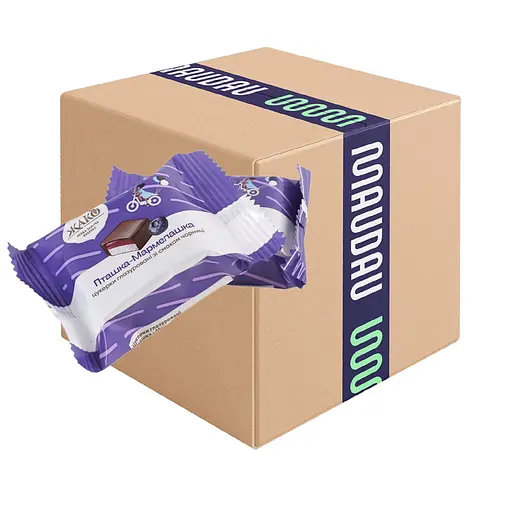 Уцінка. Цукерки Жако Пташка-Мармелашка чорниця 2 кг 