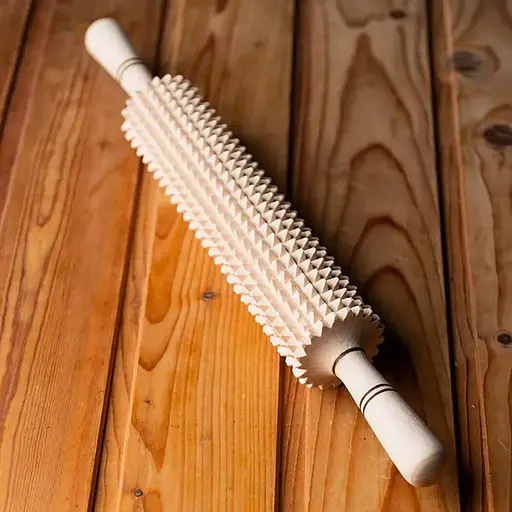 Массажер универсальный антицеллюлитный деревянный роликовый для лимфодренажа (2 штуки в наборе), Woodly 87682 - фото 5