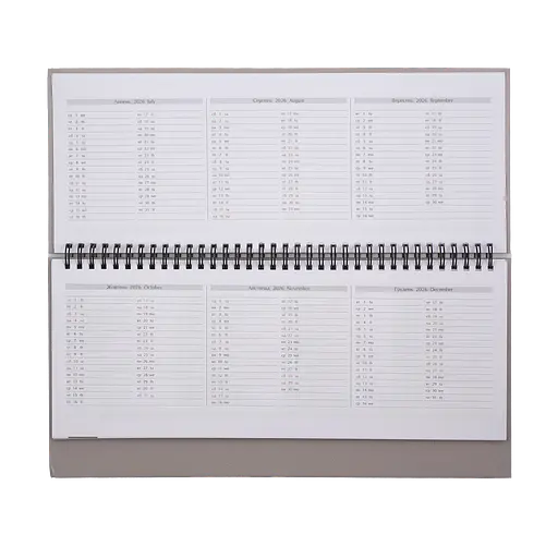 Планинг датированный Buromax Strong 2026 120 страниц красный (BM.2598-05) - фото 4