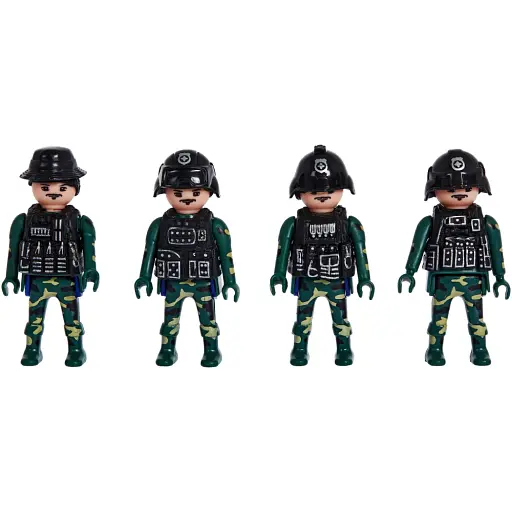 Конструктор Zipp Toys Поезд DF2159 с рельсами, зеленый - фото 2