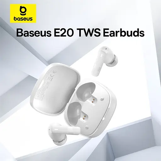 Бездротові навушники Baseus Bowie E20 True Wireless Earphones Stellar White - фото 13
