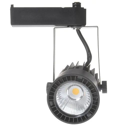 Светильник трековый поворотный LED 410/12W WW BK COB Brille 32-482 - фото 4