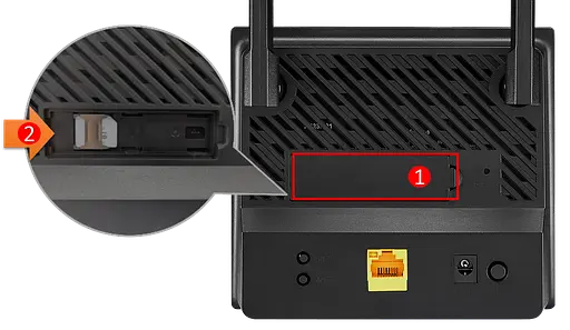 Беспроводной модем-маршрутизатор 4G LTE — ASUS 4G-N16 - фото 4