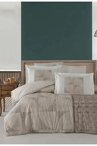 Постільна білизна Hacker Beige Сатин-Digital Luoca Patisca pbe0051941 - фото 1