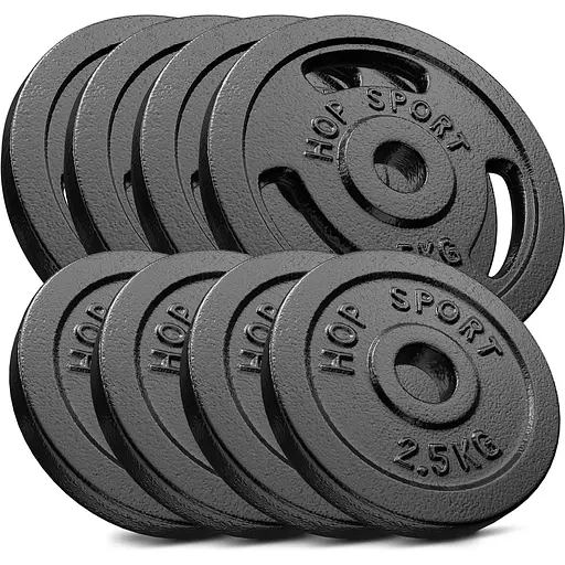 Набор Hop-Sport Strong 108кг со скамейкой HS-1095 - фото 3