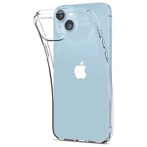 Оригінальний прозорий чохол Spigen Liquid Crystal для iPhone 14 Plus/15 Plus (6.7") Crystal Clear ACS06456