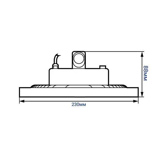 Світлодіодний світильник Feron AL1004 100Вт 6500K чорний - фото 3