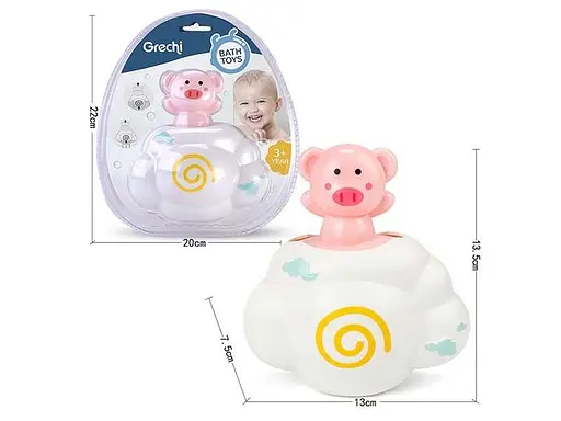 Детская игра для ванны Облачко, в слюде, G403-2 - фото 2