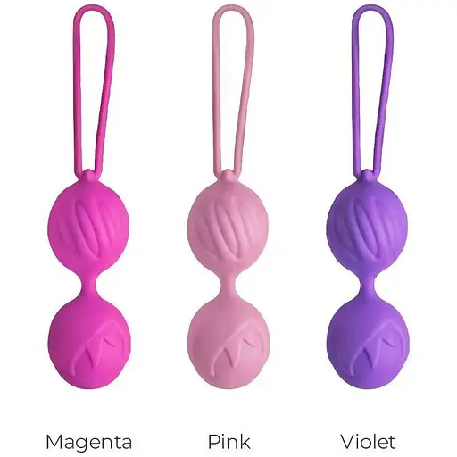 Вагинальные шарики Adrien Lastic Geisha Lastic Balls Mini Pink(S) диаметр 3.4 см 85 г - фото 4