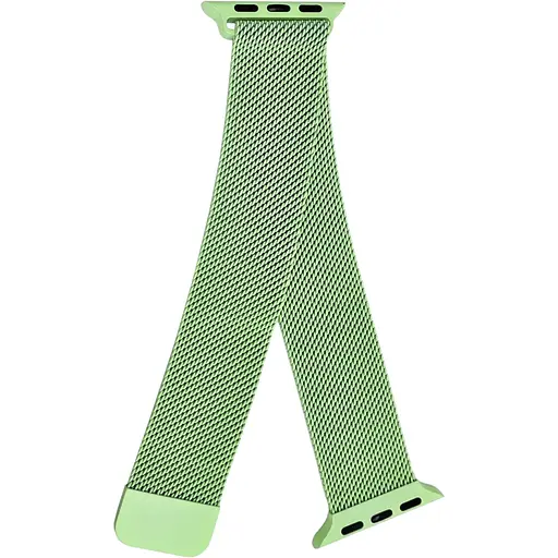 Ремінець DK для Apple Watch 38mm (Series 1 / 2 / 3) Метал Milanese Loop (05526) (light green)