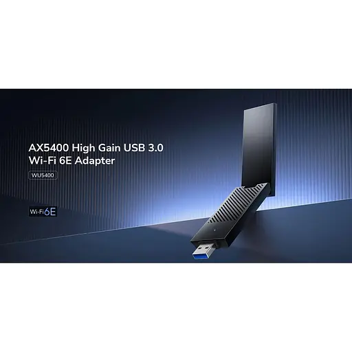 WiFi-адаптер Cudy WiFi WU5400, AX5400 Tri-Band Wi-Fi 6 / 6E (WU5400) - фото 6