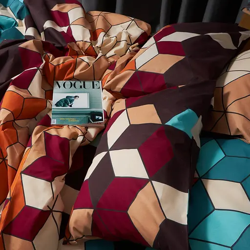 Набор наволочек Moon&Star Мікросатин Premium Modern Chaos 50х50 см 2 шт - фото 4