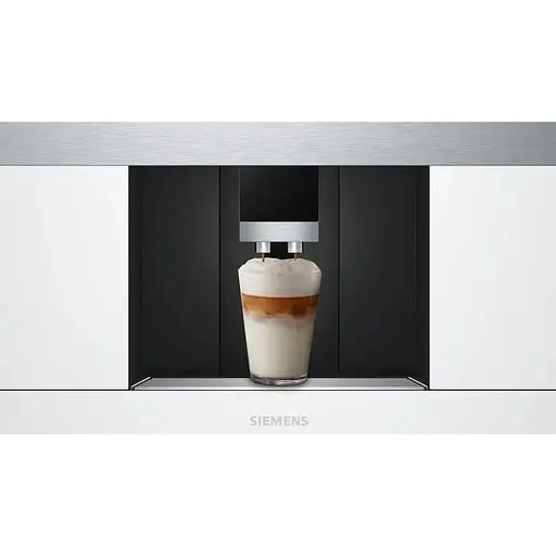 Кавомашина вбудовувана Siemens 2.4 л зерно+мелена біла - фото 4