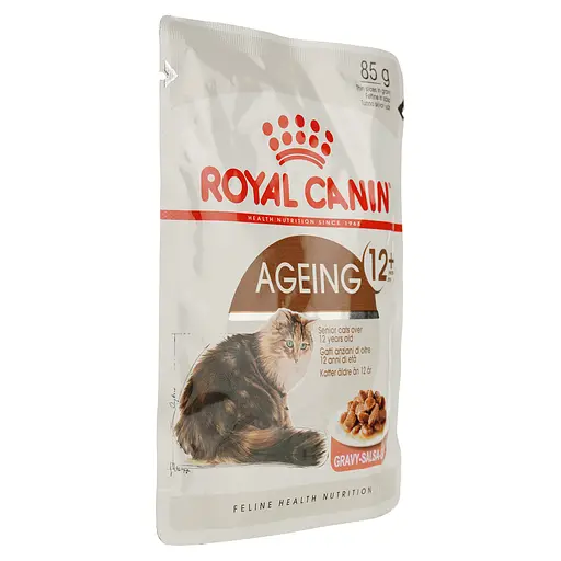 Влажный корм корма с мясом для кошек Royal Canin Ageing+12 1.02 кг (12 шт. х 85 г) - фото 3