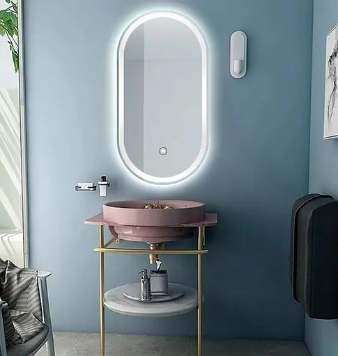 Дзеркало Dusel DE-M4031, Білий - фото 4