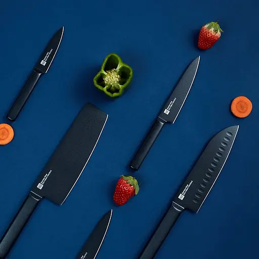 Набор ножей Xiaomi HuoHou Set of Knives with Stand 5 in 1 (HU0076) [50184] - фото 3