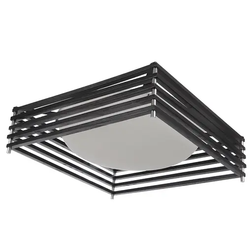 Люстра потолочная в восточном стиле Brille E27 60W BK (BKL-333C/3)